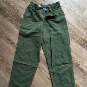 Big Bud Press Heavyweight Trousers - XXS Swamp Green
